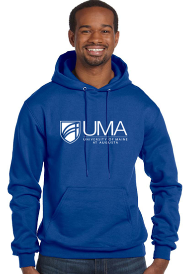 Picture of Hooded Pull Over - Royal Blue