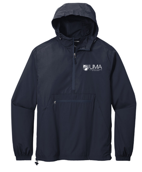 Picture of Packable Raincoat - Navy