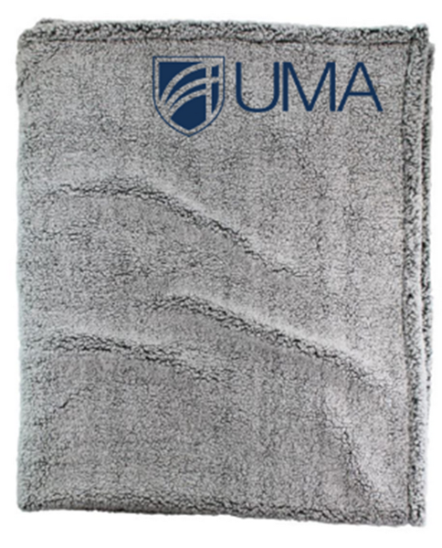 Picture of Sherpa Blanket - Frost Grey