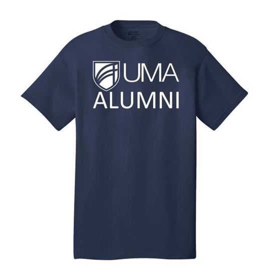 Picture of Port & Company Core Blend Alumni Tee-Navy