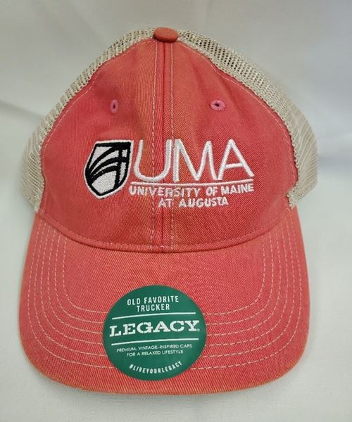 Picture of UMA Pink and Khaki Trucker Hat