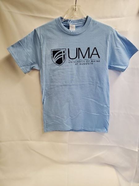 Picture of UMA Port & Company Cotton Tee Light Blue