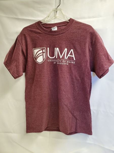 Picture of UMA Port & Company Cotton Tee Maroon