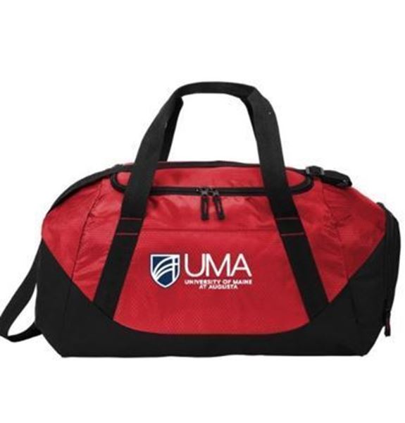 Picture of Duffel  unisex Bag - Red/Black